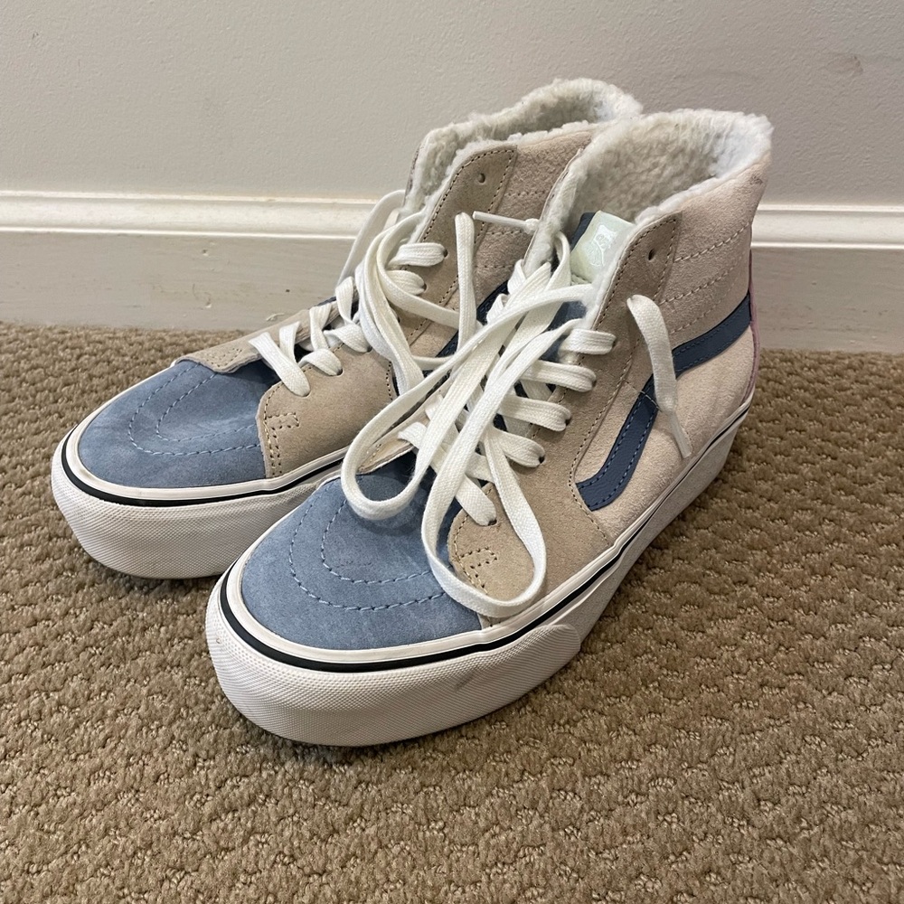 Vans Sk8-hi  unisex multicolor suede High-Top Sneakers